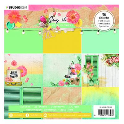 StudioLight Say It With Flowers Designpapier - Paper Pad